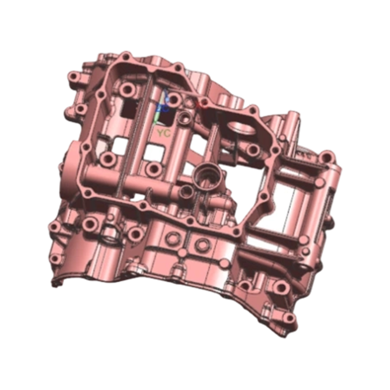  एल्यूमीनियम डाई कास्टिंग मोटरसाइकिल पार्ट्स क्रैंककेस बॉटम